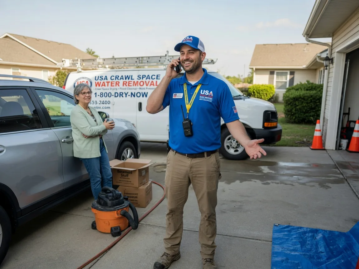 Crawl Space Water Removal Toddville, MD FAQs